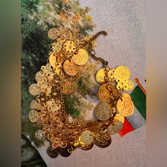 💛💟Bohemian Coin Anklet💛💟 - Picture 8 of 9